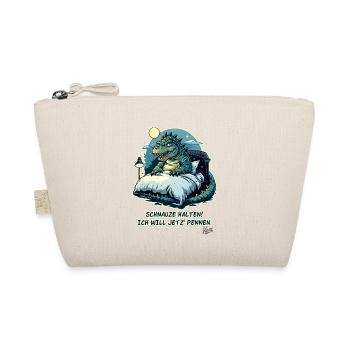 Crocodile alligator au lit, museau je veux dormir - Trousse biologique - nature - Devant