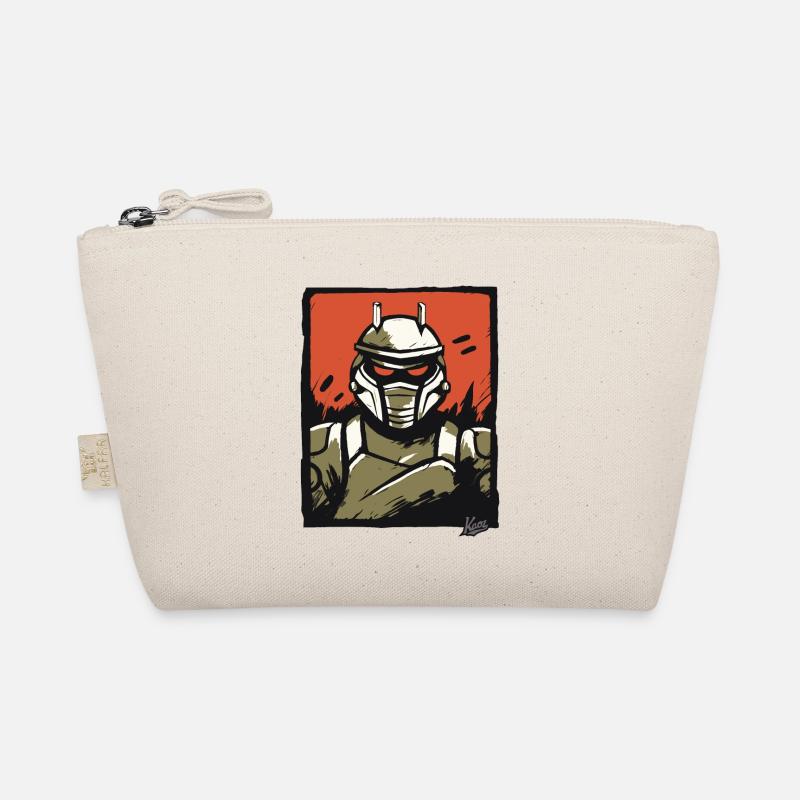 Mecha mechanischer Sci-Fi Robot Bio-Täschchen