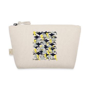 Ray, shark, dolphin, sea turtle, seahorse - Organic Pouch - nature - Front