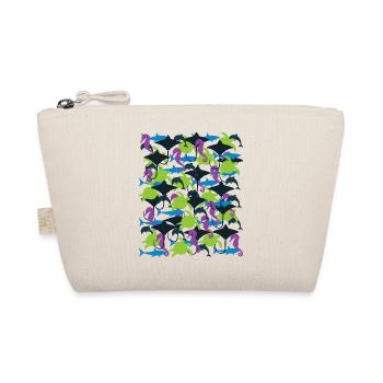 Ocean Camouflage – marine life in camouflage style - Organic Pouch - nature - Front