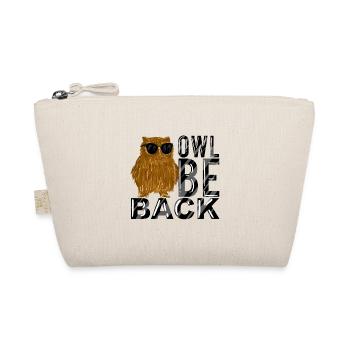 hibou être de retour hibou drôle avec lunettes de soleil nocturne - Trousse biologique - nature - Devant