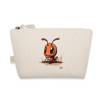 Cute Little Baby Ant - Organic Pouch - nature - Front