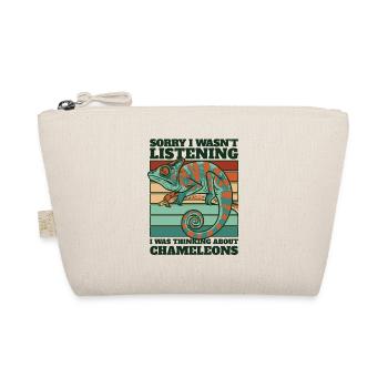 Je pensais à la panthère voilée caméléon - Trousse biologique - nature - Devant