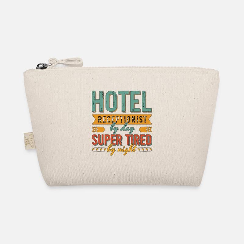 Hotel Receptionist By Day Super Administrative Bio-Täschchen