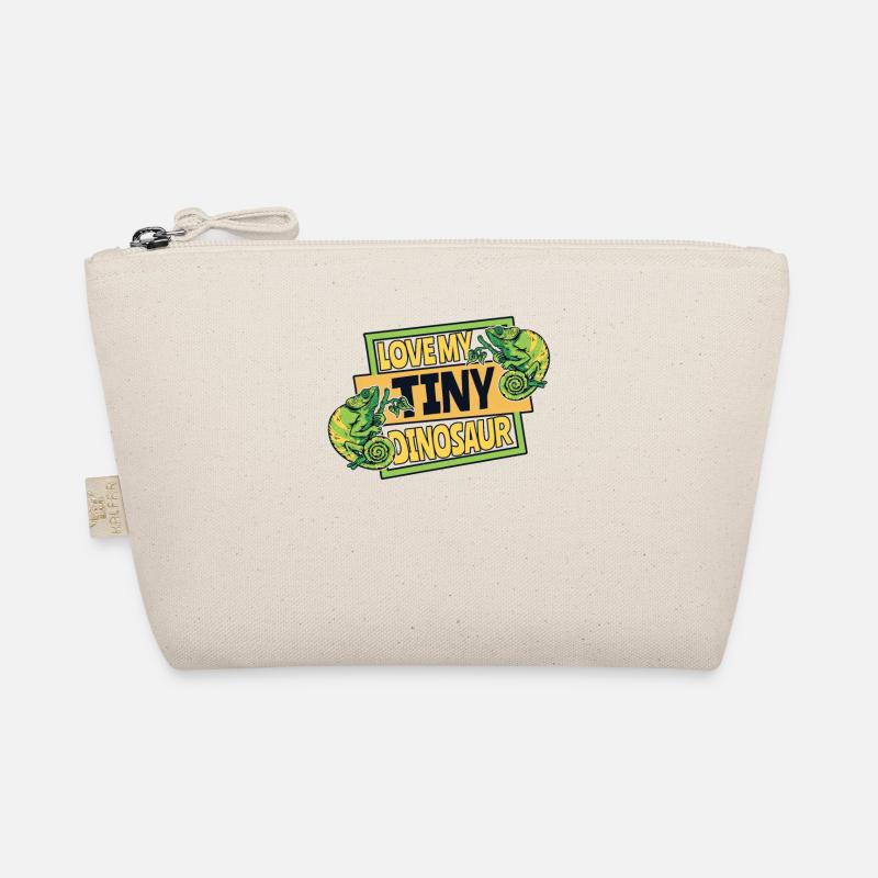 Love My Tiny Dinosaur Veiled Panther Lover Organic Pouch