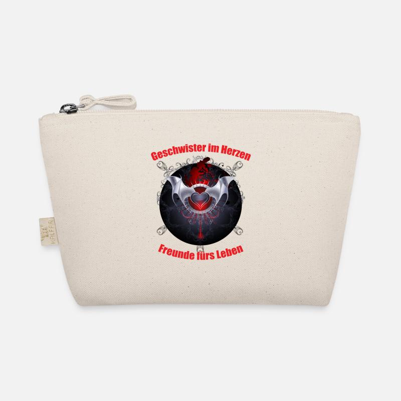 Celestial Vampire Heart Art Organic Pouch
