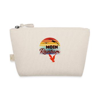 Moin Rantum avec mouette dans le style rétro Sylt-Rantum - Trousse biologique - nature - Devant