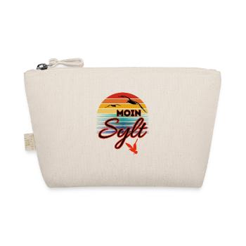 Moin Sylt avec mouette dans le style rétro Island Sylt - Trousse biologique - nature - Devant
