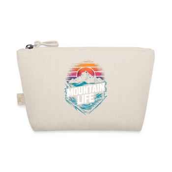 Energetic Mountains and Sunset - Organic Pouch - nature - Front