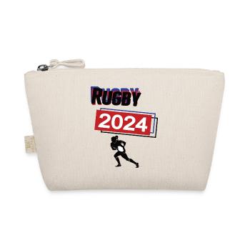 Rugby Spielerin Team Turnier Mannschaft 2024 - Bio-Täschchen - Natur - Vorne