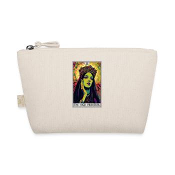 Tarotkarte The High Priestess Die Hohepriesterin - Bio-Täschchen - Natur - Vorne