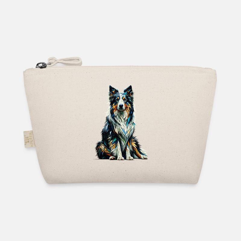 Polygone Art Border Collie Border Collies Trousse biologique