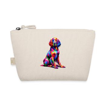 Pop Art coloré Setter anglais Laverack Setter - Trousse biologique - nature - Devant