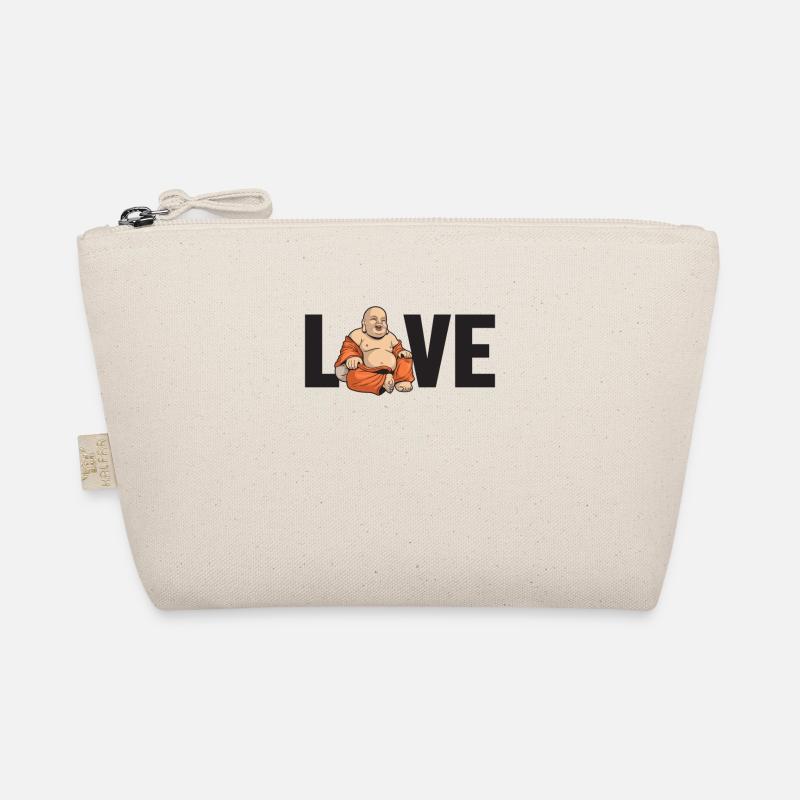 Buddhism Love Buddhist Statue Symbol Priest Organic Pouch