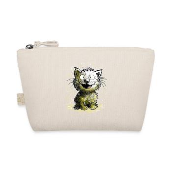 Cat laughs - Organic Pouch - nature - Front