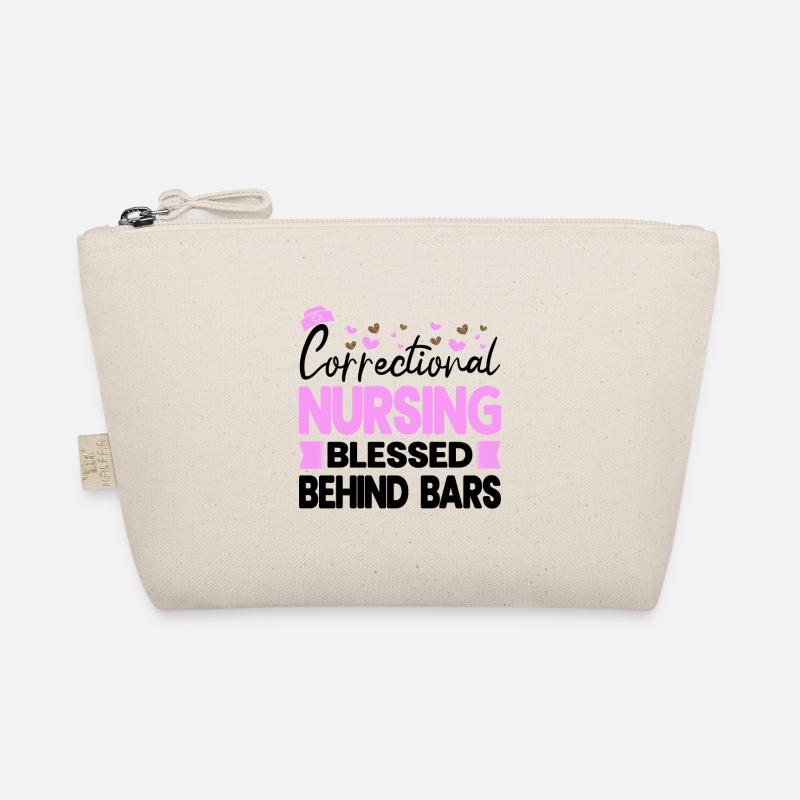 Correctional Nursing Behind Bars Nurse Organic Pouch