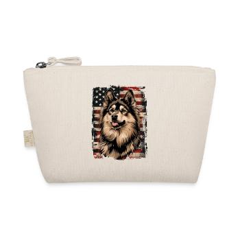 Finnischer Lapphund, Amerika Usa - Bio-Täschchen - Natur - Vorne
