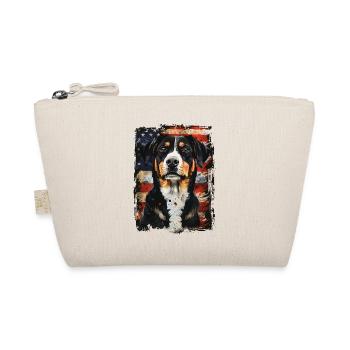 Entlebucher Mountain Dog America Usa - Organic Pouch - nature - Front