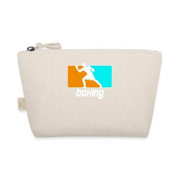 Boxen Martial Arts Boxing Box Club Boxer - Bio-Täschchen - Natur - Vorne
