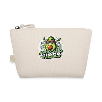 Gute Laune Mit Unseren Avocado Vibes - Bio-Täschchen - Natur - Vorne