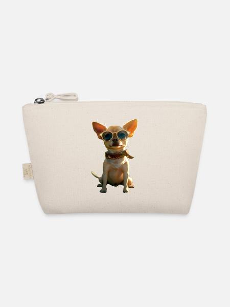 Chihuahua Hunde Frauchen Ich Liebe Süße Chihuahuas - Bio-Täschchen - Natur