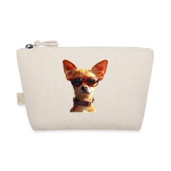 Chihuahua Dog Mistress I Love Cute Chihuahuas - Organic Pouch - nature - Front