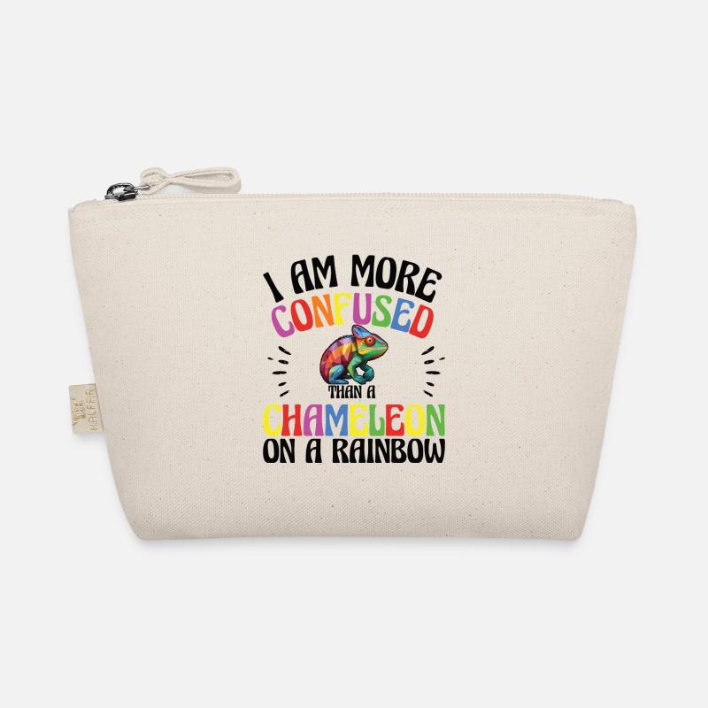 Ich Bin Verwirrter Als Ein Chamäleon Bio-Täschchen