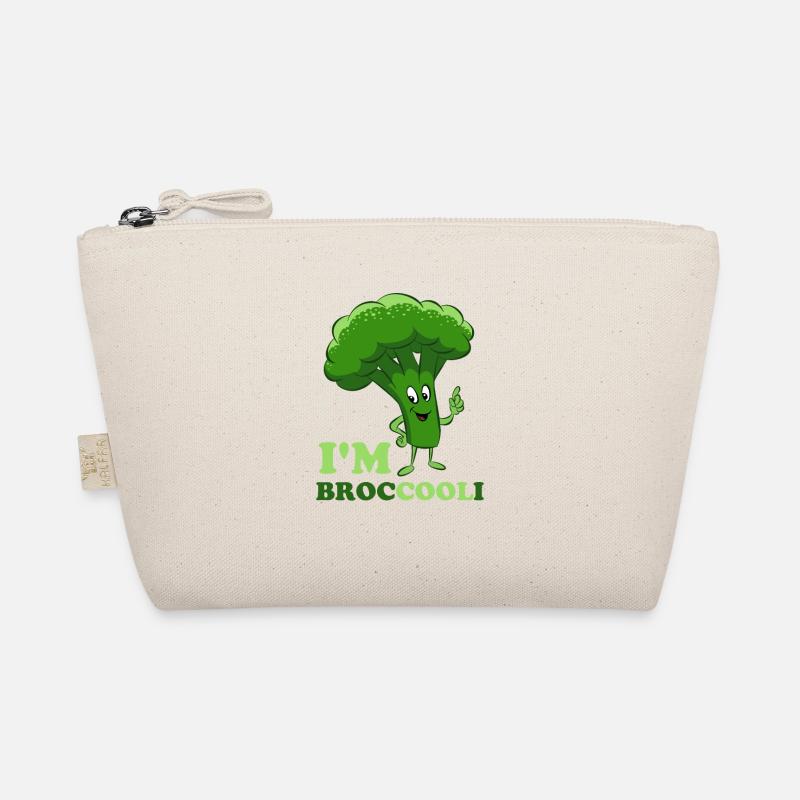 I'm Cool - Broccoli, Gemüse, vegetarisch, vegan Bio-Täschchen