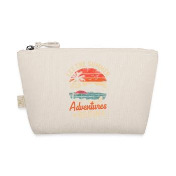 Let The Summer Adventures Begin - Bio-Täschchen - Natur - Vorne