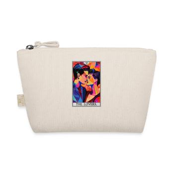 Tarot Cards Tarot Card The Lovers The Lovers - Organic Pouch - nature - Front