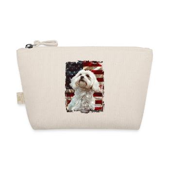 Maltese America USA - Organic Pouch - nature - Front