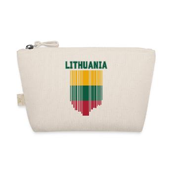Lithuanian flag, Lithuanian pride - Organic Pouch - nature - Front