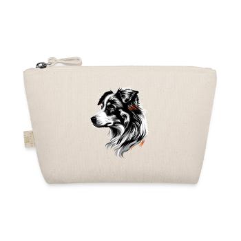 Australian Shepherd Hunde Liebhaber Süßer Aussie - Bio-Täschchen - Natur - Vorne