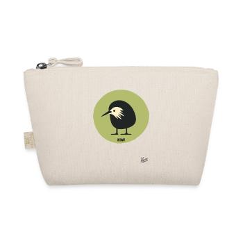 Abstract comic kiwi bird - Organic Pouch - nature - Front