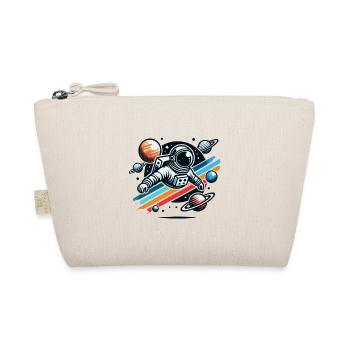 Retro Astronaut Space Adventure Planet - Organic Pouch - nature - Front