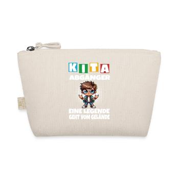 KITA Leavers School Child School Enrollment - Organic Pouch - nature - Front