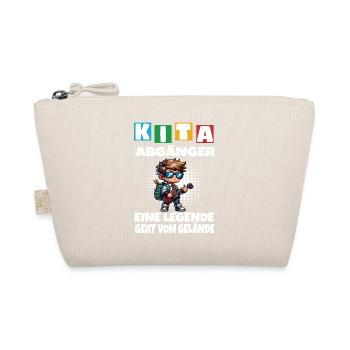 KITA Leavers School Child School Enrollment - Organic Pouch - nature - Front