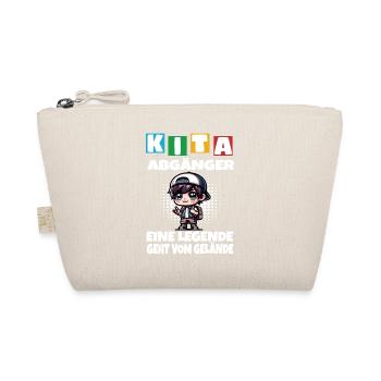 KITA Leavers School Child School Enrollment - Organic Pouch - nature - Front