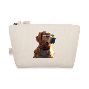Golden Retriever Dog Dog Mom Dogs Lover - Organic Pouch - nature - Front