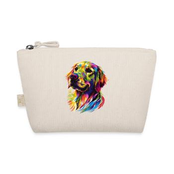 Golden Retriever Chien Couleurs Colorées Pop Art Chiens - Trousse biologique - nature - Devant