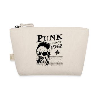 62 Years Old and Still Punk, Punks Not Dead, Punk - Organic Pouch - nature - Front