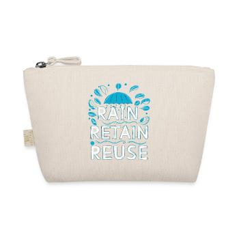 Rain Keep Reuse - Organic Pouch - nature - Front