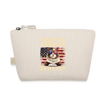 Snowshoe Dad - Organic Pouch - nature - Front