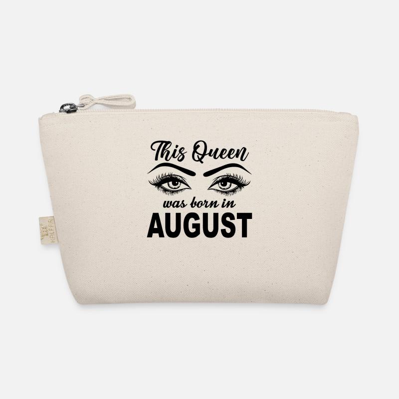 This Queen was born in August Birthday Queen Organic Pouch
