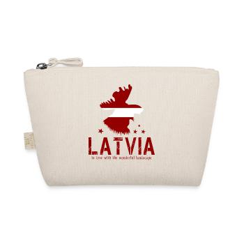 Latvia Lettland Letten lettisch - Bio-Täschchen - Natur - Vorne