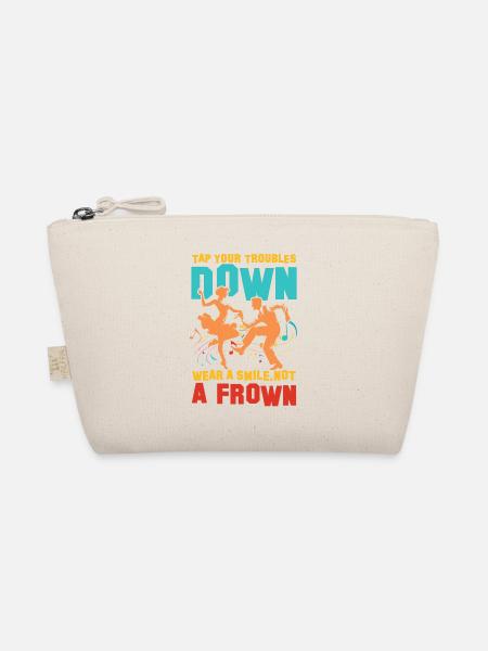 Tap Your Troubles Down - Bio-Täschchen - Natur - Vorne