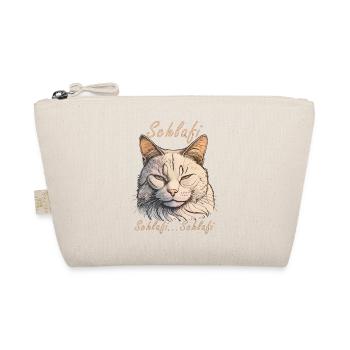 CAT Sleepi... Schlafi - Organic Pouch - nature - Front