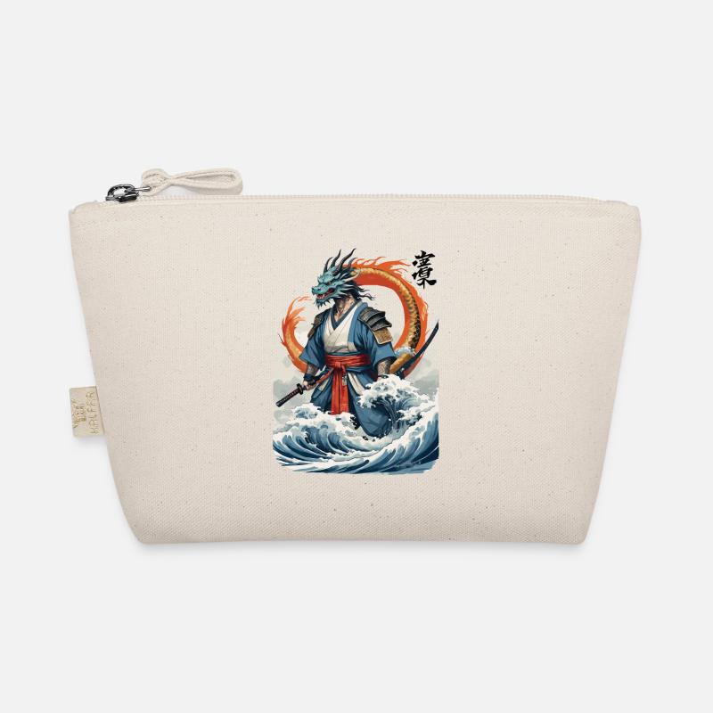 Samouraï dragon et œuvres d’art vintage de style Ukiyo-e Trousse biologique