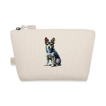 Polygon Art Toy Fox Terrier American Toy Terriers - Organic Pouch - nature - Front