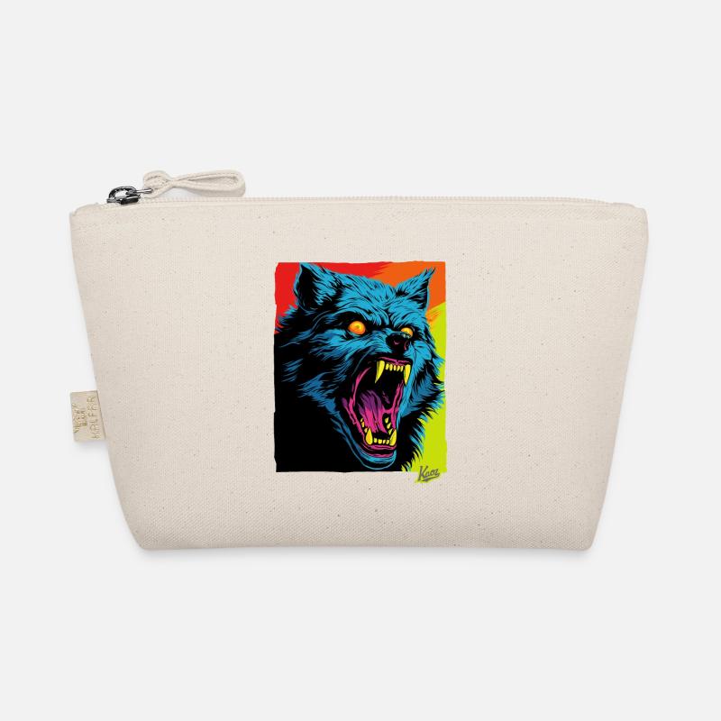Angry Wolf: Biting Rage Organic Pouch